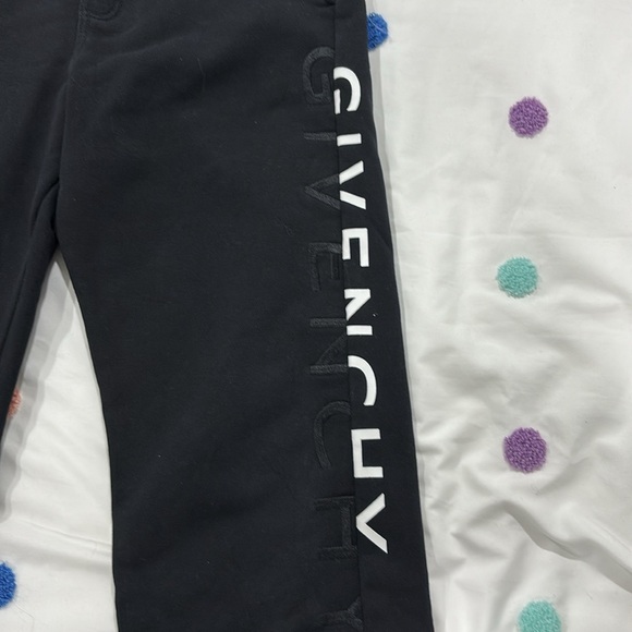 kids, boys used givenchy black sweatpants - Picture 2 of 5